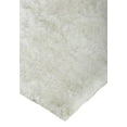 thumbnail image 3 of Freya Plush Shag Rug with Metallic Sheen, Bright White, 2ft-6in x 6ft, Runner, 3 of 4