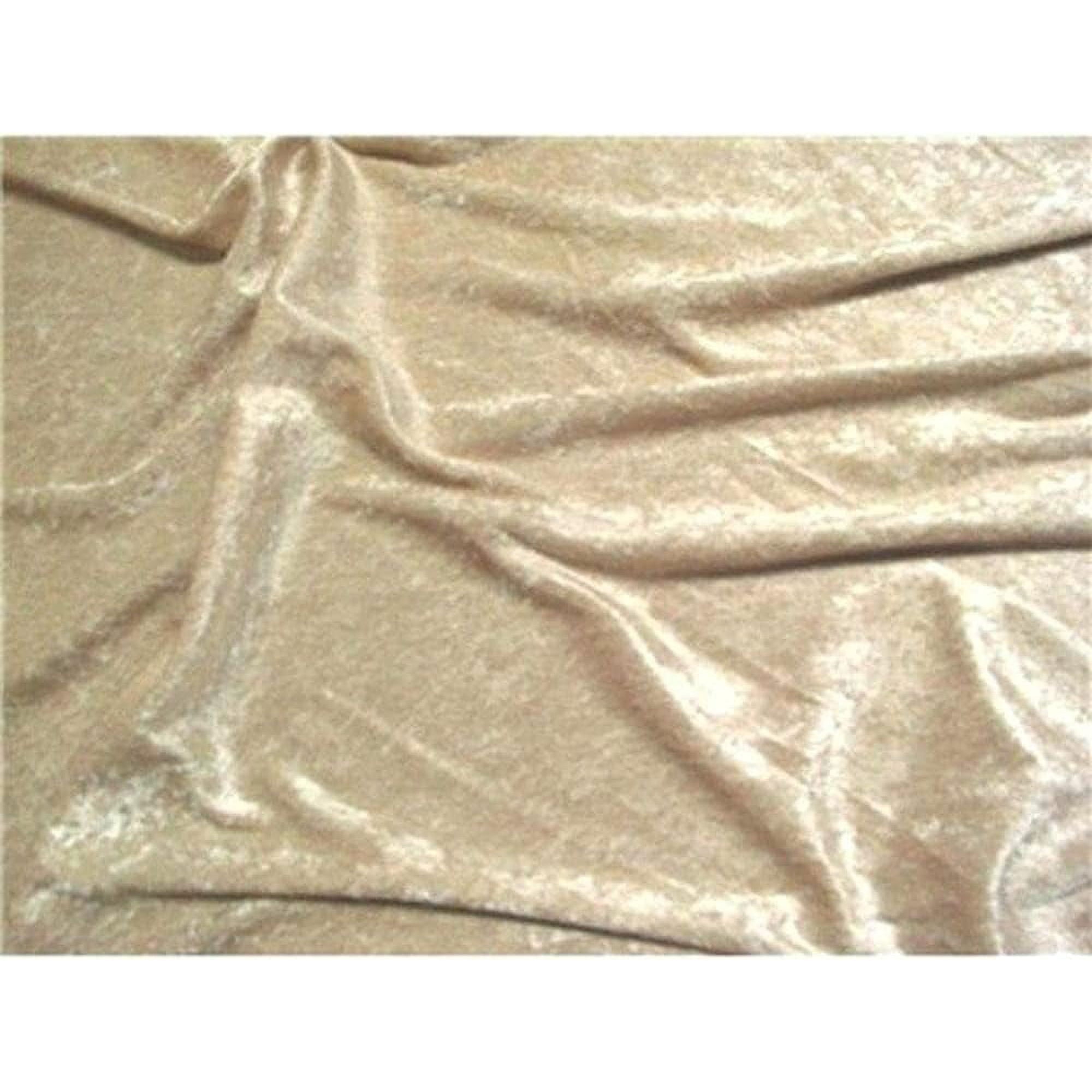 Sedona Designz 100% Panne Velvet Velour Fabric by The Yard – Soft, Stretchable & Medium-Weight for Apparel, Costumes & Home Décor