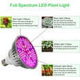 thumbnail image 3 of Led Grow Light Bulbs - Full Spectrum E27 100w Professional Grow Lamp For Seedling Blooming, 3 of 5