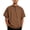 14#Coffee, variant on Funny Golf Shirts for Men Quarter Zipper Drop Shoulder Relaxed Fit Summer Tee Cool Touch Solid Top For Park Group Outdoor Events