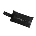 thumbnail image 1 of Bolsa de maquillaje de malla negra pequeña de 1 pieza, bolsa de aseo portátil multicolor, bolsa organizadora de maquillaje cosmético de malla Macarena Bolsas de maquillaje organizador cosmético, 1 of 8