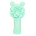 thumbnail image 4 of Handheld Fan, Plastic Detachable Base Dual Drive Fan 1200mAh With Data Cable For Summer Green,Pink,Yellow, 4 of 8