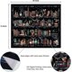 thumbnail image 2 of Bookshelf Tapestry Magical Book Tapestries Goth Skull Tapestry Vintage Botanical, 2 of 5