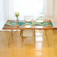 thumbnail image 3 of Yayeee Table Runner 70 inches Long Home Kitchen Dinning Party Decoration, Orange Glasses, 3 of 7