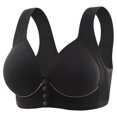 thumbnail image 2 of Front Closure Bras for Seniors Womens Bras Underwire Front Close Bra Front Hook Bras for Women Front Closure Bras for Women Plus Size Bras for Elderly Women Front Closure Wacoal Bra, 2 of 9