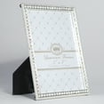 thumbnail image 3 of Lawrence Frames 5x7 Sarah Silver Metal Tabletop Picture Frame with Crystal, 3 of 3