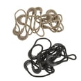 thumbnail image 1 of Los Extremos De La Cuerda Del Cordón Del Tirador De 20pcs n El Cierre De La Cremallera Para Los Bolsos De La Chaqueta Tan / Green Baoblaze Zipper tira el cordón, 1 of 7
