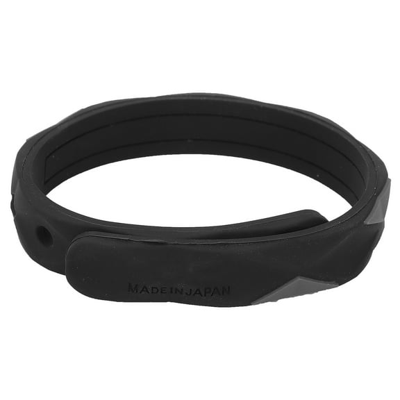 Anti-Electric Shock Bracelet, Anti-Static Bracelet Silicone Wireless Anti-Static Wrist Strap Improve Sleep Winter Electrostatic Elimination Bracelet[black]
