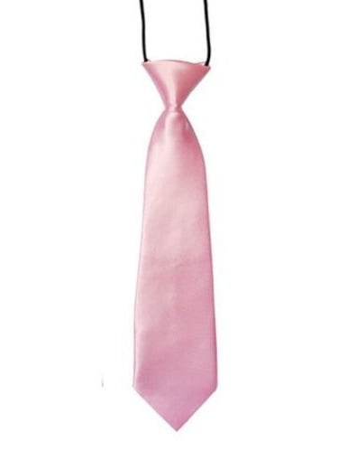 Hot Pink Silk Adjustable 14" Neck tie Necktie for Teenagers,Young Adults-New ! 