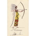 thumbnail image 2 of Woman In Fancy Dress Costume As Native American L'Indienne Poster Print By ?? Florilegius Mary Evans, 2 of 4