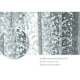 thumbnail image 7 of Shower Curtain Liner,Waterproof 72x72-Inch-PVC Free, Non Toxic, Eco-Friendly, Odorless 3D Pebble Bathroom Curtains, Semi-Transparent,12 Hooks, 7 of 7