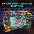 thumbnail image 5 of Game Controller for Nintendo Switch With LED, Crystal Clear, 5 of 5