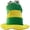 green, variant on Argentina Football Hat, National Flag High Cap Bowler Hats Football GameCelebration Party Halloween Headdress Sports Cap Fun Photo Prop Accessory