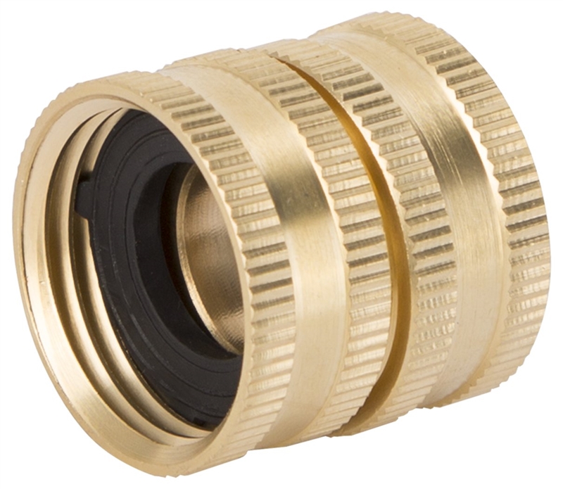 1 Each Best Garden 3/4 in FNH x 1/2 in FNPT Brass Swivel Hose Connector