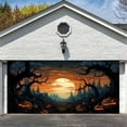 thumbnail image 6 of Rongxk Garage Door Halloween Cover Garage Halloween Garage Door Cover Halloween Arage Door Cover 7x8 / 7x16 Ft Halloween Garage Door Cover, 6 of 7