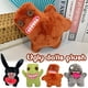 thumbnail image 2 of Muñeco de peluche de monstruo de dientes de gran venta transfronteriza, monstruo feo y lindo, muñeco de peluche divertido, adorno de monstruo de brotes., 2 of 7