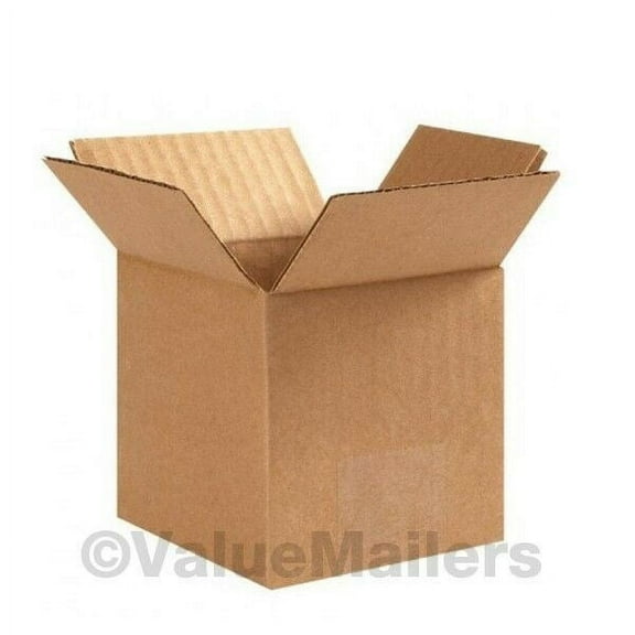 100 8x6x4 PREMIUM PACKING SHIPPING CORRUGATED CARTON BOXES