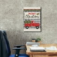 thumbnail image 3 of Epic Graffiti 'Merry Christmas Red Truck' by Deb Strain, Giclee Canvas Wall Art, 18"x26", 3 of 8
