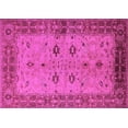 thumbnail image 1 of Ahgly Company Indoor Rectangle Oriental Pink Traditional Area Rugs, 2' x 5', 1 of 4