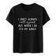 thumbnail image 1 of Gibobby Casual Playera de Manga Corta para Mujer Camiseta manga corta con cuello redondo y estampado letras divertidas color sólido informal para mujer(Negro,XL), 1 of 3