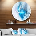 thumbnail image 5 of Designart 'Blue Nebula Star' Disc Abstract Circle Metal Wall Art, 5 of 5