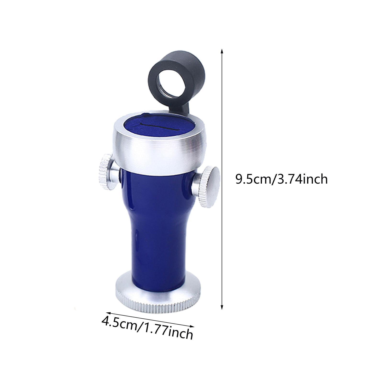 FVDPWYE Diamond Magnifying Diamond Waist Inspection Jewelry Magnifier Inscription Viewer Blue