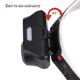 thumbnail image 2 of Head Lamp Plastic Portable Flashlight Adjustable Head Rechargeable Adjustable Outdoor Head Cap Flashlight, 2 of 8