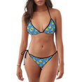 thumbnail image 1 of Fotbe Cute Yellow Rubber Ducks Traje de Baño para Mujer de Dos Piezas – Bikini Sexy de Tirantes Tipo Halter con Diseño Triangular, 1 of 6