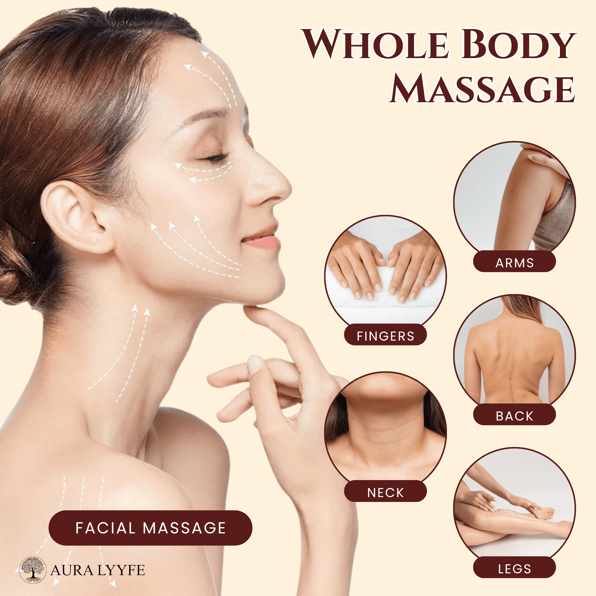 Aura Lyyfe Heated Gua Sha Face Sculpting Tool with Red Light Therapy & Vibration – Lifting, Tightening & Massage for Face and Neck