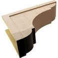 thumbnail image 6 of 12"W x 36"D x 24"H Classic Bryant Rough Cedar Woodgrain TimberThane Corbel, Primed Tan, 6 of 6