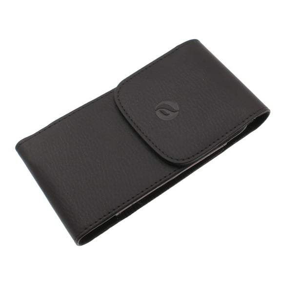 Leather Case Belt Clip for Samsung Galaxy S23 Phone - Holster Cover Pouch Vertical Carry Q1Q Compatible With Galaxy S23 Model