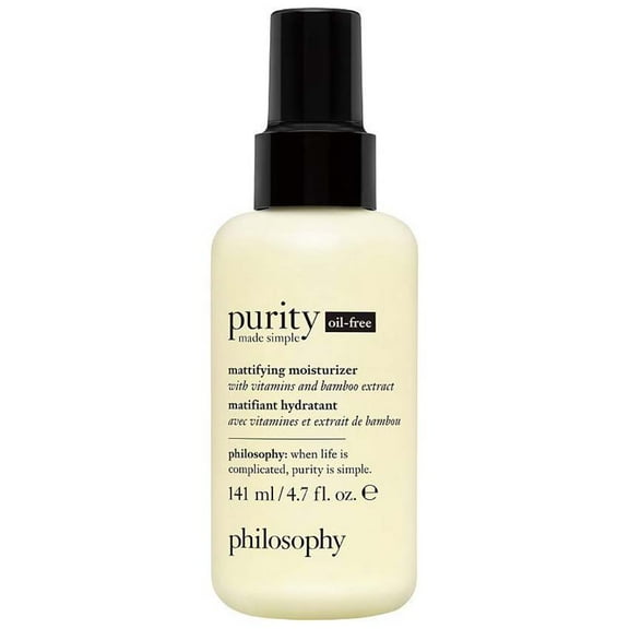 Philosophy Purity Made Simple Oil-free Mattifying Moisturizer