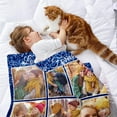 thumbnail image 3 of Mothers Day Blanket for Mom Grandma, Custom Blanket with Picture, Photo Collage Blankets Customized Blanket with Photos, Personalized Mother Day Birthday Gifts for Nana Grandpa Dad Friends Blankets, 3 of 5
