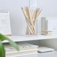 thumbnail image 4 of 1 Pcs Pen Holder Hollow Large Capacity Hexagonal  Stationery Makeup Brush Box Classroom Things, 4 of 10