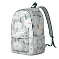 thumbnail image 2 of Sunflower Floral Backpack for Student School College, Large Capacity Bookbag with Laptop Sleeve, Flowers Print Campus Backpack for Everyday Commuting Work Travel, Gift for Teens Adults, 2 of 5
