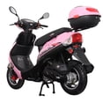 thumbnail image 5 of X-Pro Maui 50cc Gas Moped Scooter for Adults – Automatic Transmission with 10" Aluminum Wheels, Electric/Kick Start!, 5 of 5