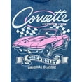 thumbnail image 3 of Corvette Toddler Girls Chevrolet Printed Crewneck Sweatshirt and Flare Leggings Set, 2 Piece, Sizes 12M-5T, 3 of 9
