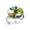 Multi 4, variant on Dragonfly and Flower Stainless Steel Rings for Women, Open Adjustable Ring Promise Ring Jewelry Gifts