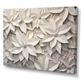 thumbnail image 2 of Designart "Whimsical Blooms Of Beige Paper Poinsettias I" Poinsettias Wall Decor, 2 of 7