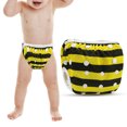 thumbnail image 2 of Pantalones de entrenamiento para piscina de verano, transpirables, impermeables, reutilizables, ajustables, de tamaño libre, Bee, 2 of 9