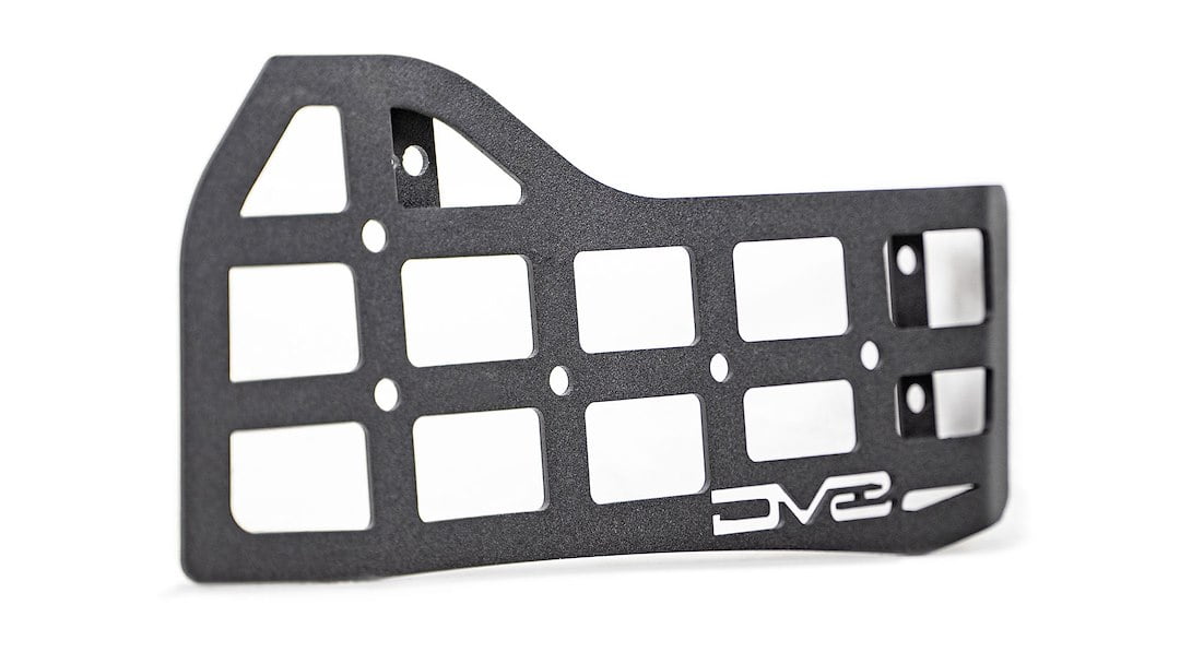 Center Console Molle Panels for 2018-2024 Jeep Wrangler & 2020-2024 Jeep Gladiator | Mount for Pouches, Med-Kits, Tools, Holsters & Other Accessories | Automatic & Manual Transmissions | DV8 Offroad