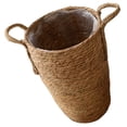thumbnail image 2 of Handmade Flower Plant Container Woven Plant Display Basket Elegant Flower Pot Decor, 2 of 9