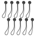 thumbnail image 3 of Elastic Rope Ball for Tent, Quick Installation Resilience High-density Ball Bungee Cords High Strength  for All People for Canopy for Tent Black and White, 3 of 7