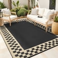 thumbnail image 2 of Reversible Patio Mat – Waterproof Plastic Straw – Washable, Non-Shedding & UV Resistant – Porch, Deck, Balcony, Backyard, Camping & RV – Outdoor Rug, 2 of 8