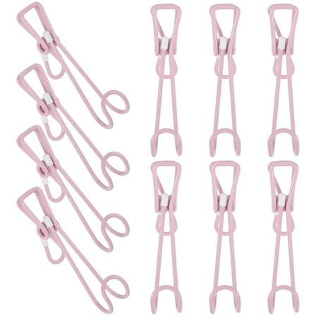 USHOBE Metal Clip Hooks for Home Organization 10Set