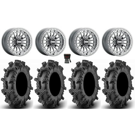 MetalFX Delta Bdlk CC 15 Wheels Gm 32 Terminator Max Tires Polaris RZR XP 1000 / PRO XP / Ranger XP 900/1000 MetalFX Delta Bdlk CC 15 Wheels Gm 32 Terminator Max Tires Polaris RZR XP 1000 / PRO XP / Ranger XP 900/1000