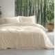 thumbnail image 1 of Juego de funda de edredón Bedsure Silky Cooling King Size, color beige claro, 1 of 8