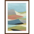 thumbnail image 2 of Art.com Geoscape I Art Print by June Vess, Brown Frame Wall Art, 21" x 29", 2 of 5