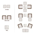 thumbnail image 6 of Lacoo 5 Pieces Wicker Patio Furniture Set Outdoor Patio Seat Conversation Cushion Chairs with Table & Ottomans, Beige, 6 of 8