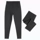 thumbnail image 2 of Pantalón negro de tiro alto con pinzas al freente Negro extra grande, 2 of 3